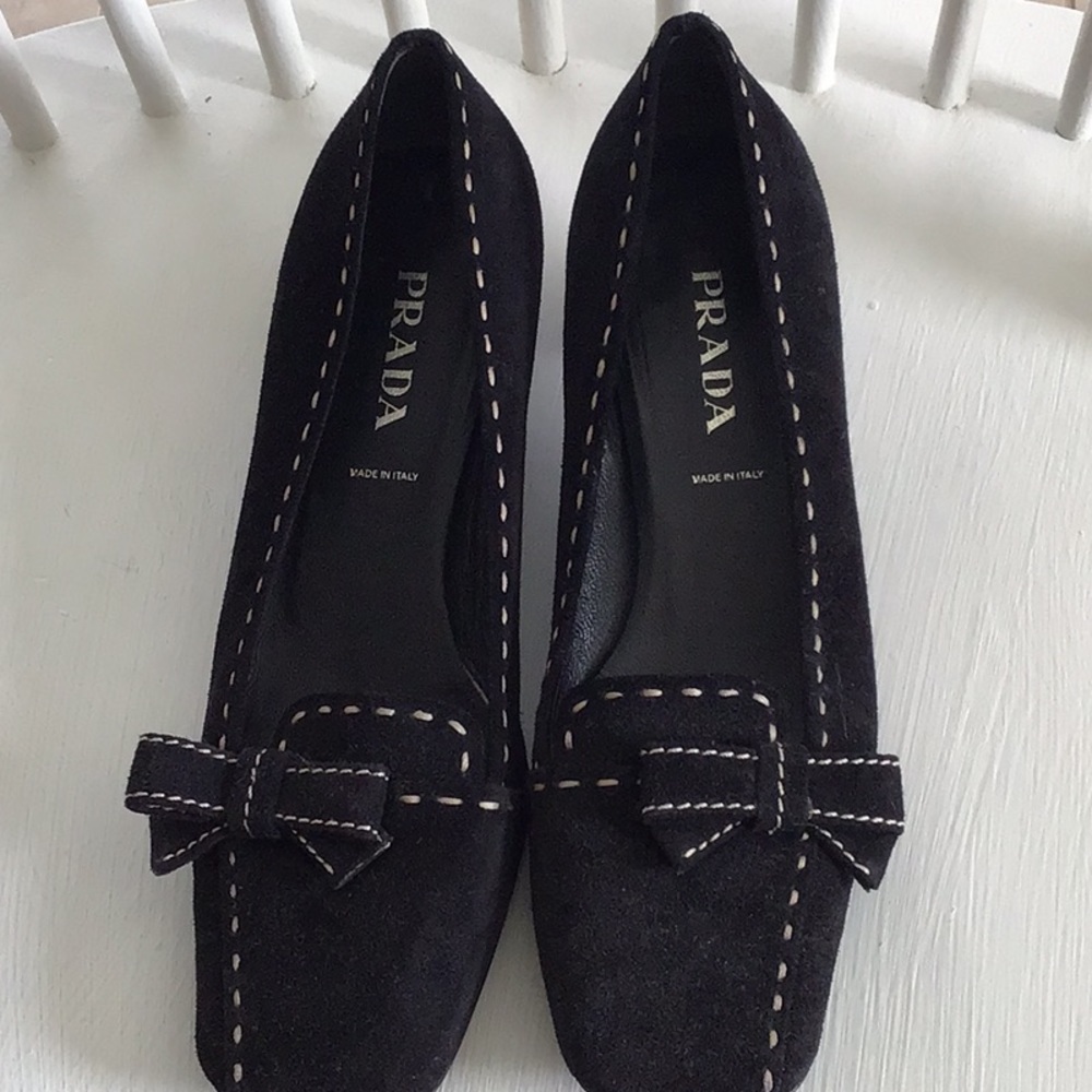 Prada suede shoes